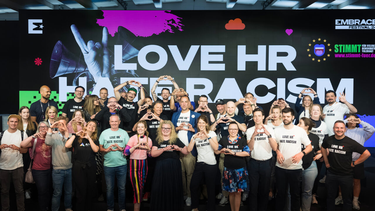 EMBRACE Festival | Love HR, Hate Racism  